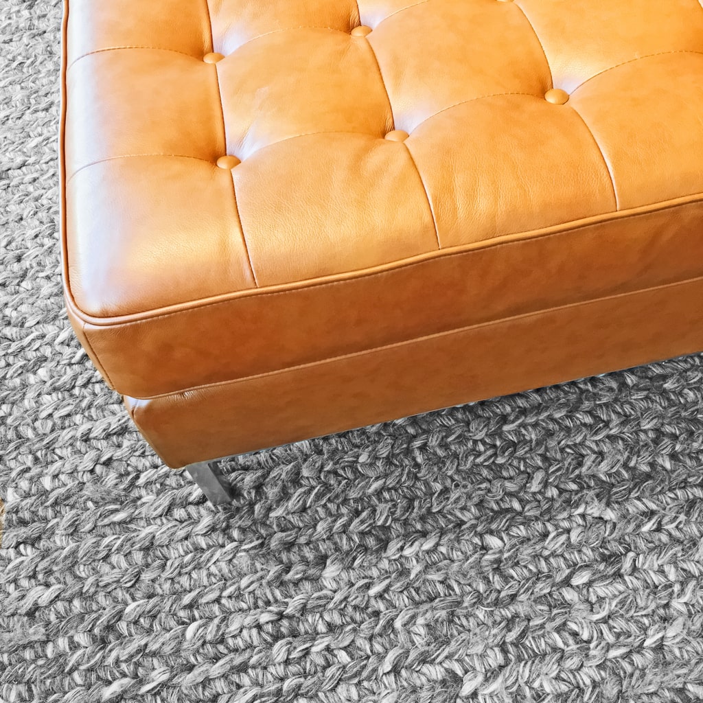 leather ottoman repair Surrey