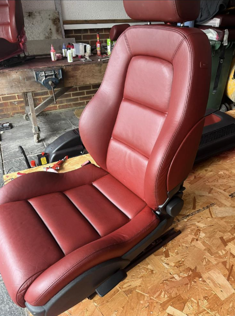 Audi TT Mk1 Leather Recolour After